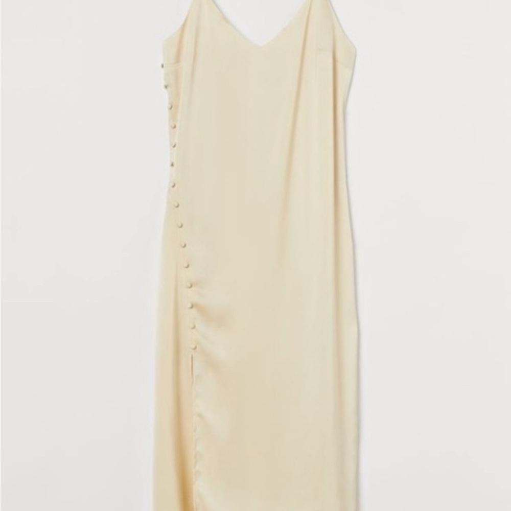 Butter Yellow Slip Dress